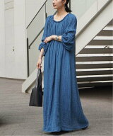 【blue anemone/ブルーアネモネ】balloon sleeve dress